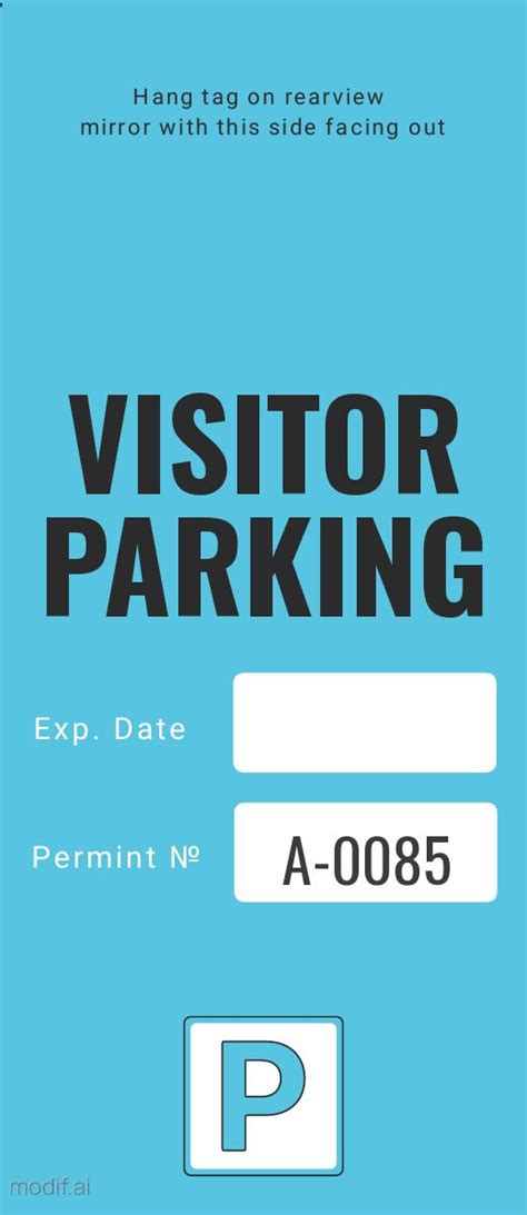 Visitor Parking Permit Guide & Application .